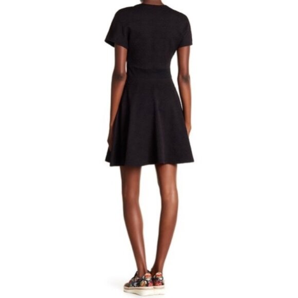 Opening Ceremony Textured Black Dress - Picture 2 of 8